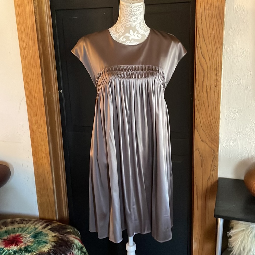Silk Charmeuse Calvin Klein Dress size 10.  Gorgeous!